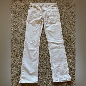 Old Navy Men's Slim Straight White Jeans